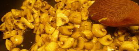 запеченная полента с грибами. Шаг 4