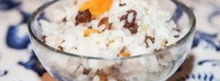 кутья из риса с изюмом. Шаг 7