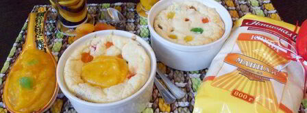 гурьевская каша с цукатами. Шаг 13