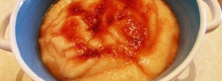 каша манная с яблоками. Шаг 4