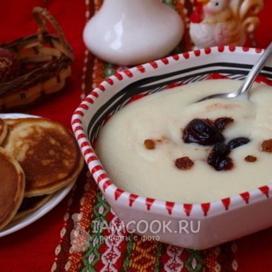Рецепт манной каши на молоке