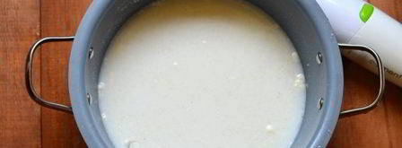 манная каша на сухом молоке. Шаг 8
