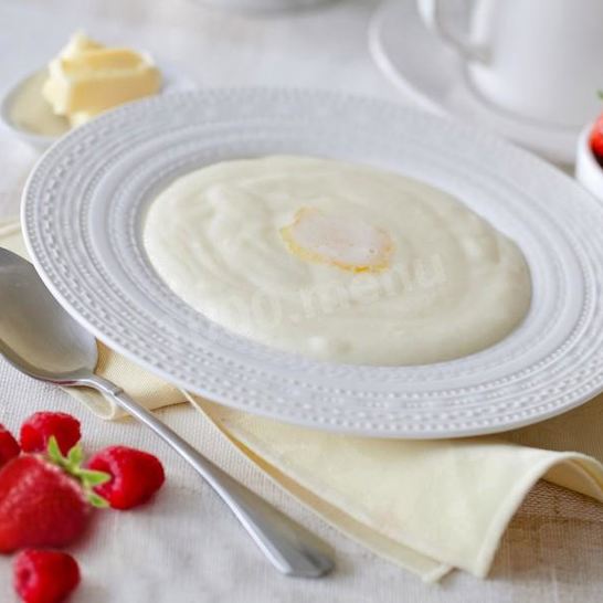 Рецепт манной каши на воде без комочков