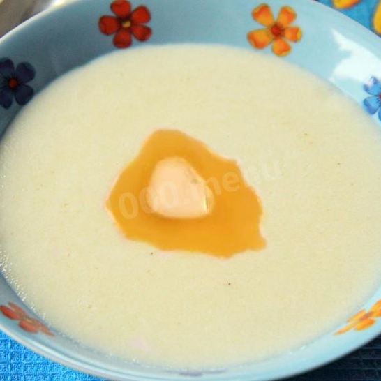 Рецепт манной каши на воде жидкая