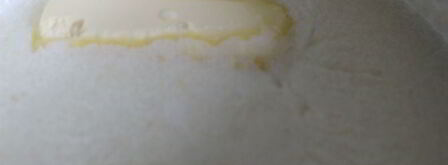 манная каша с клубникой и шоколадом. Шаг 5