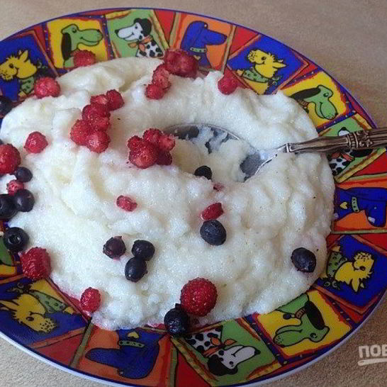 Рецепт манной каши с комочками