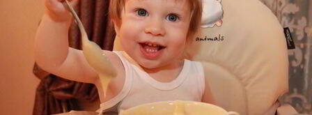 манная каша с яблоком. Шаг 5