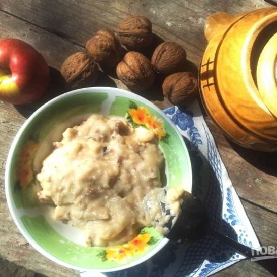 Рецепт манной каши в духовке