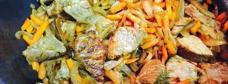 машкичири — машевая каша по-узбекски. Шаг 12