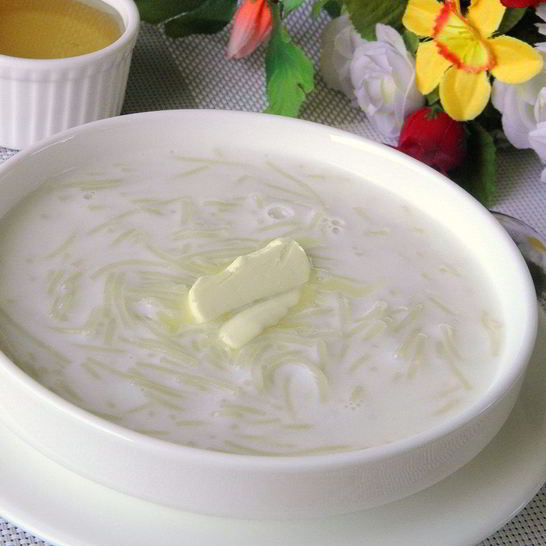 Рецепт молочной каши с вермишелью