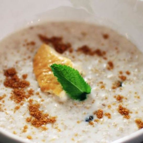 Рецепт овсяной каши с крем-брюле