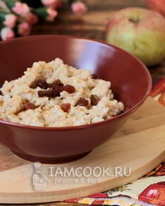 Овсяная каша на воде