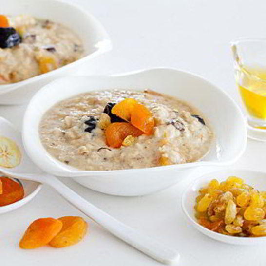 Рецепт овсяной каши с сухофруктами в мультиварке