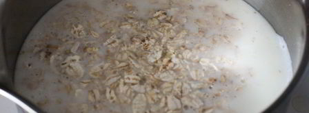 овсяная каша с яблоками. Шаг 3