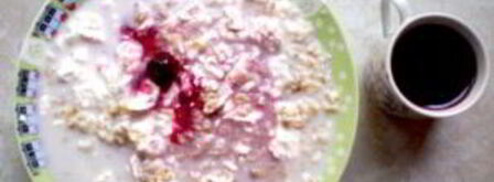 овсянка с творогом на завтрак. Шаг 3