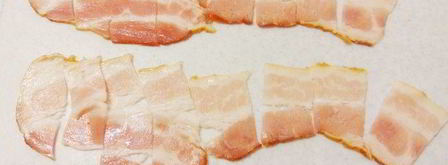 пикантная овсянка c беконом и сыром. Шаг 3