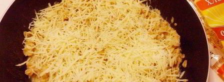 пикантная овсянка c беконом и сыром. Шаг 9