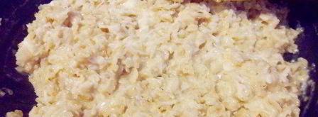 пикантная овсянка c беконом и сыром. Шаг 10