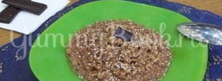 шоколадная овсяная каша. Шаг 6