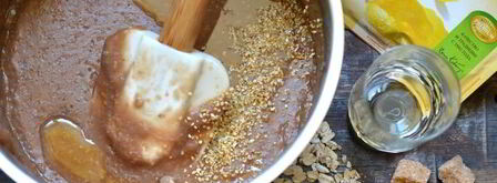 веганская овсянка с кэробом. Шаг 7