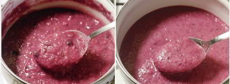 взбитая овсяная каша с ягодами. Шаг 5