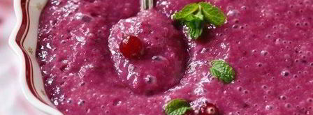 взбитая овсяная каша с ягодами. Шаг 5