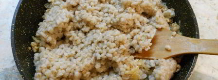 каша перловая с куриным фаршем. Шаг 5