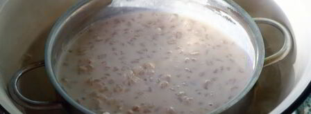 перловая каша на молоке. Шаг 13