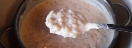 перловая каша на молоке. Шаг 14