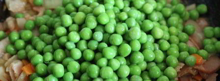 перловая каша с беконом и зеленым горошком. Шаг 7