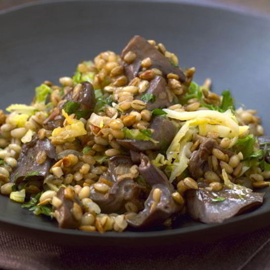 Рецепт перловой каши с грибами в мультиварке