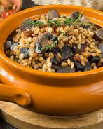 Перловая каша с грибами