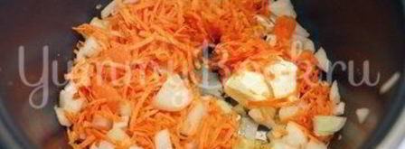 перловая каша с куриными желудочками в мультиварке. Шаг 4