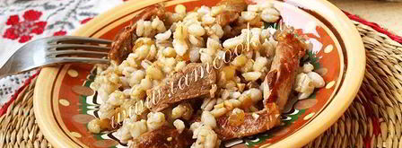 перловая каша с мясом. Шаг 10