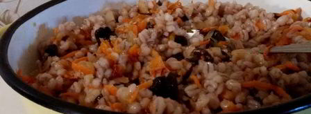 перловая каша с опятами. Шаг 7