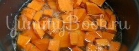 перловая каша с тыквой в мультиварке. Шаг 3