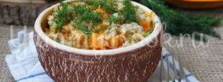 перловая каша с тыквой в мультиварке. Шаг 5