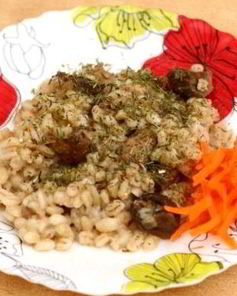 Перловка с грибами в мультиварке