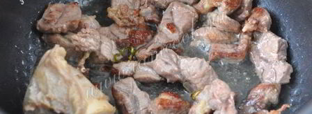 перловка с мясом в мультиварке. Шаг 7