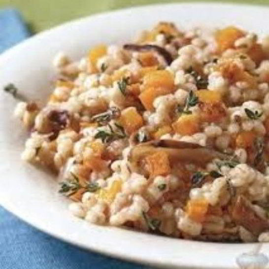 Рецепт перловки с тыквой и грибами