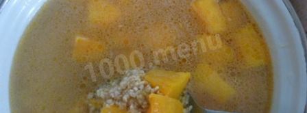 постная каша с тыквой. Шаг 6