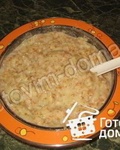 Пшеничная каша с яблоком