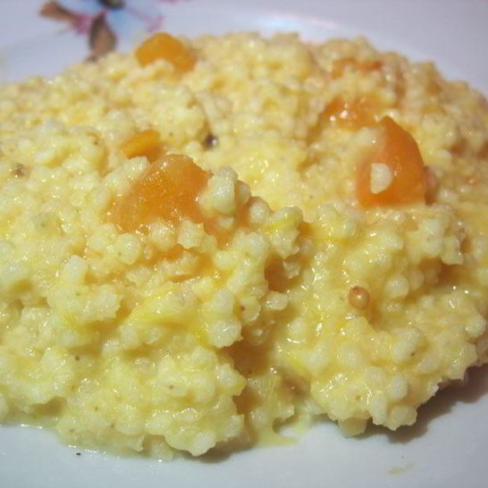 Рецепт каши пшенной постной