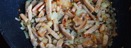 каша пшенная с бужениной в горшочках. Шаг 3