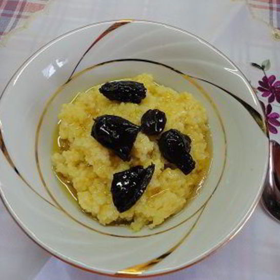 Рецепт каши пшенной с черносливом