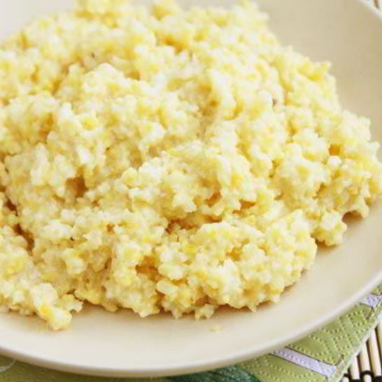 Рецепт кукурузна-пшенной каша с кунжутом