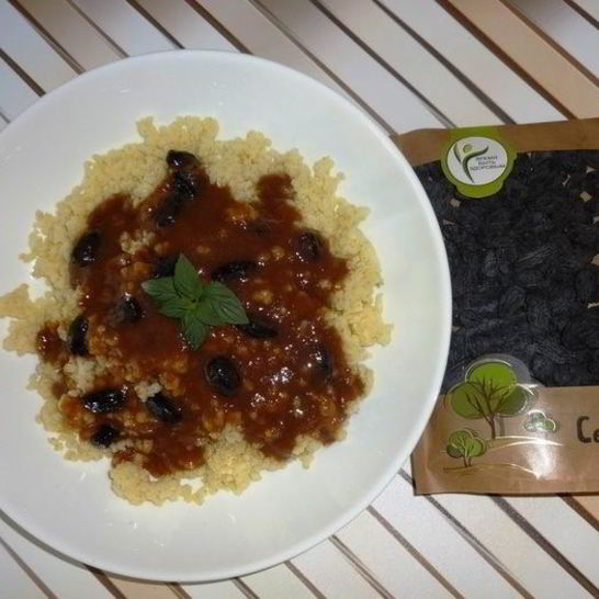 Рецепт пшенной каши с фруктовым соусом