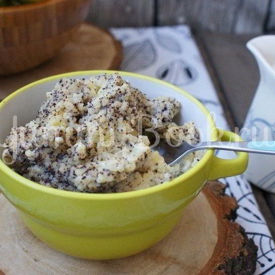 Рецепт пшенной каши с маком в мультиварке