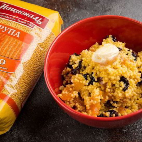 Рецепт пшенной каши с сухофруктами