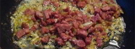 пшенная каша с тушенкой в мультиварке. Шаг 3